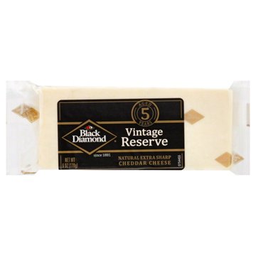 Black Diamond Extra Sharp Cheddar Cheese - Vintage Reserve