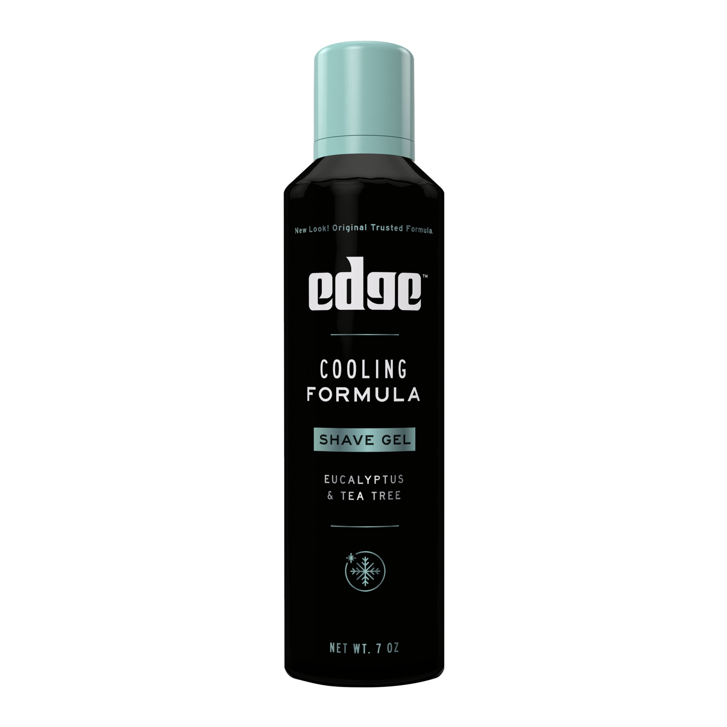 Edge Mens Cooling Shave Gel, Eucalytpus & Tea Tree Scent, Foaming Men's