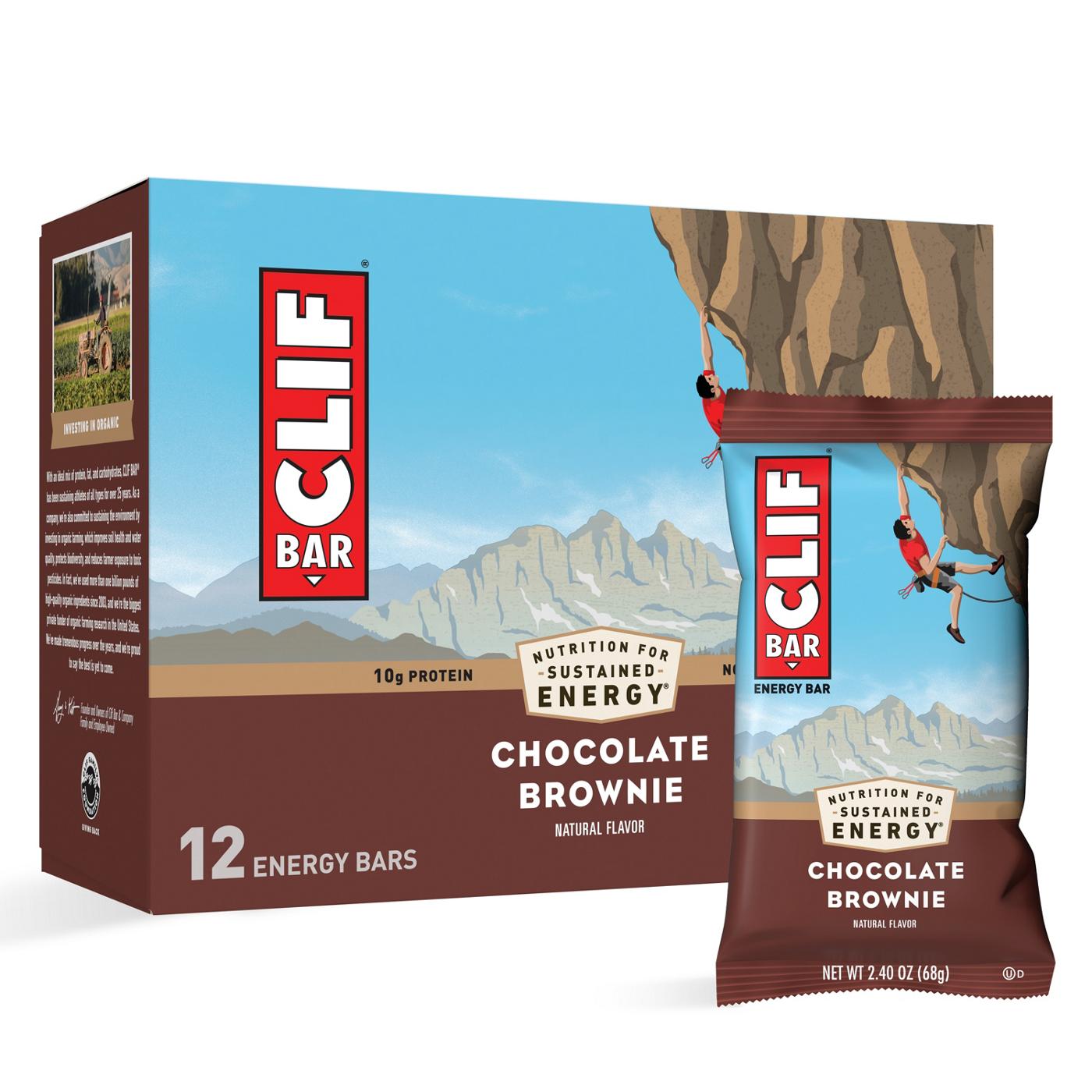 Clif Bar Chocolate Brownie Energy Bars; image 3 of 3