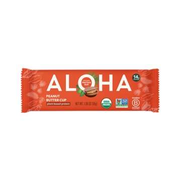 Aloha Organic 14g Protein Bar - Peanut Butter Cup
