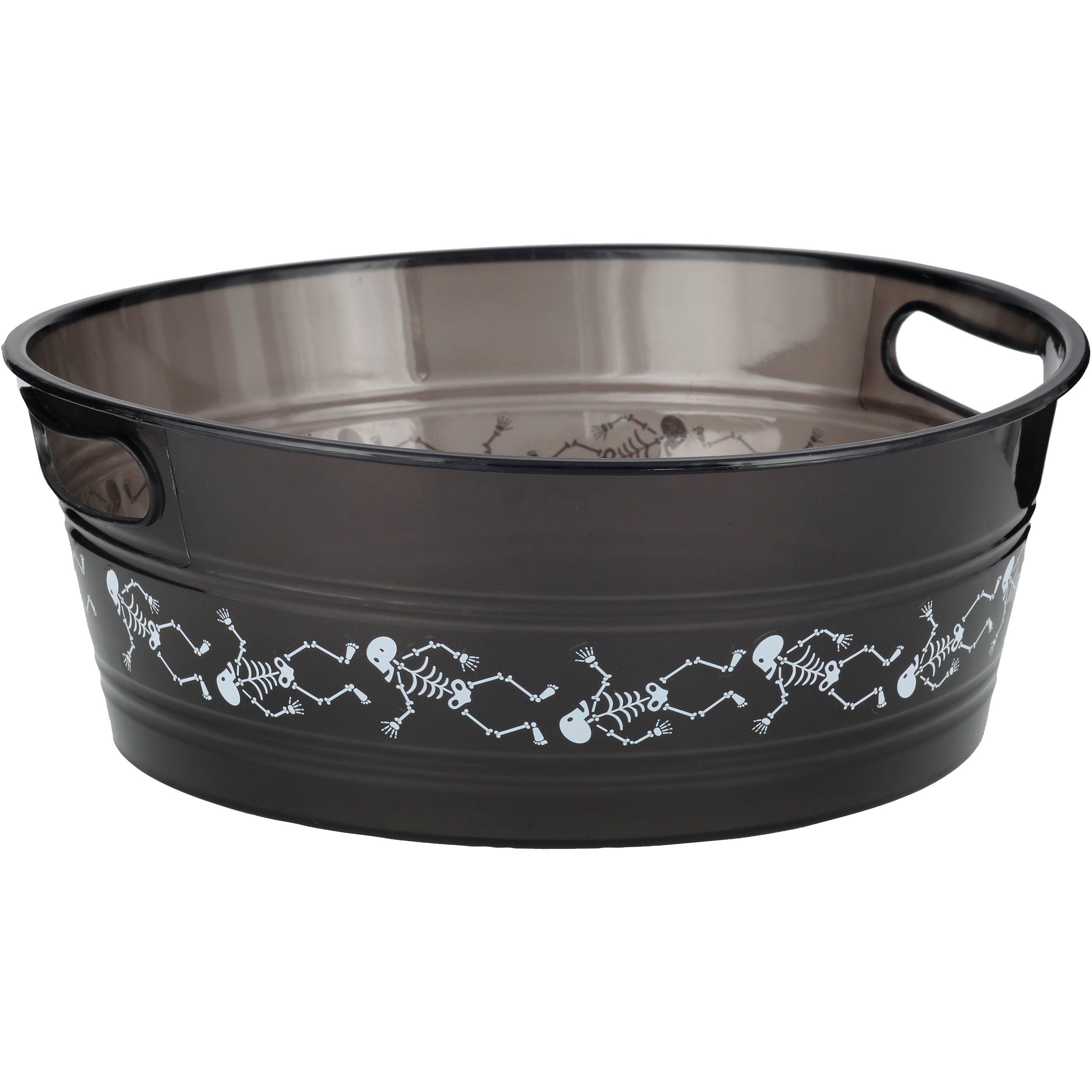 Destination Holiday Skeletons Plastic Halloween Bowl Shop Seasonal