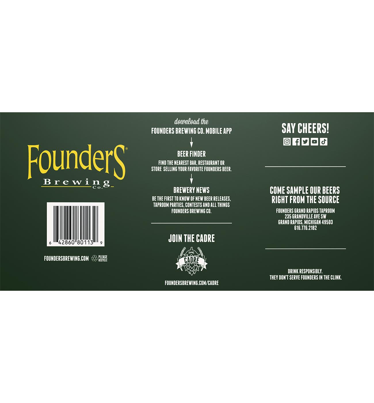 Founders All Day Variety Pack Beer 12 oz Cans; image 4 of 4