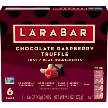 LÄRABAR Fruit & Nut Snack Bars - Chocolate Raspberry Truffle