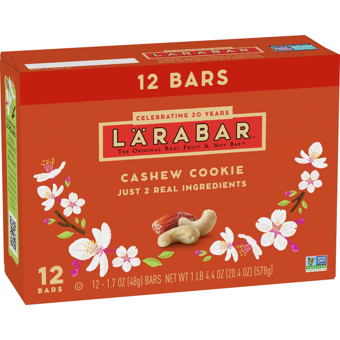 Larabar Fruit & Nut Bars Cashew Cookie Shop Granola & snack bars at