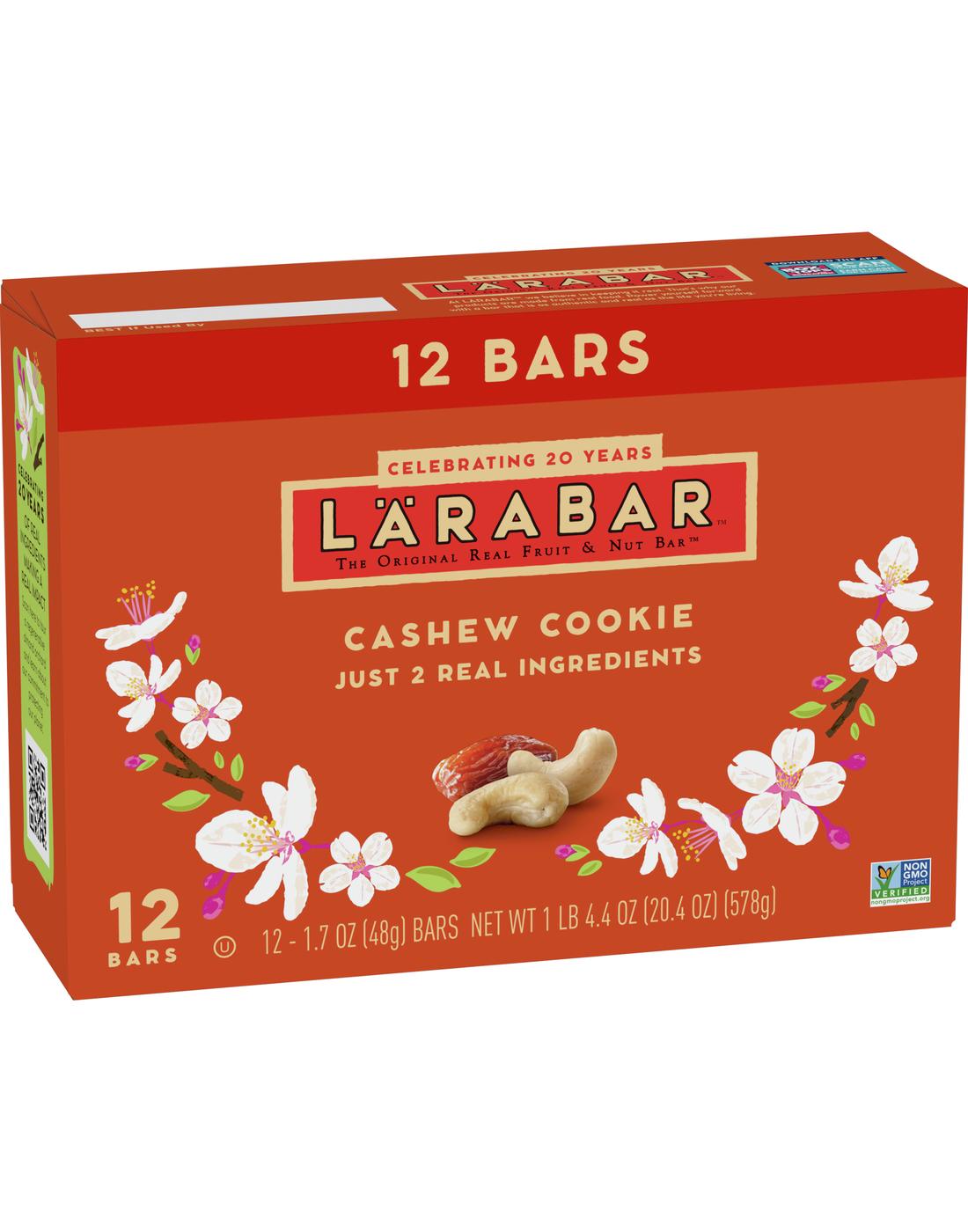 Larabar Fruit & Nut Bars - Cashew Cookie; image 1 of 2