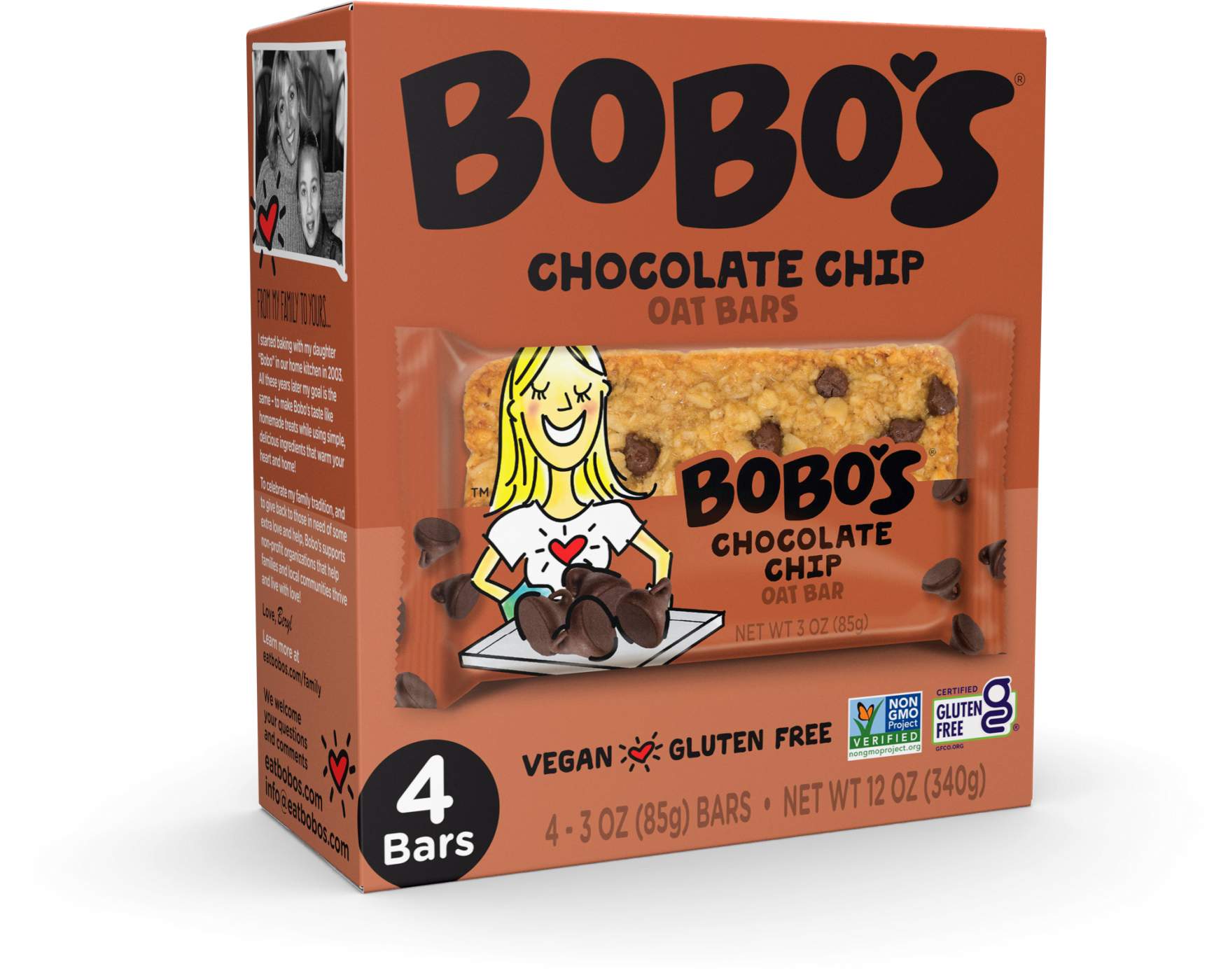 Bobo's Oat Bars - Chocolate Chip; image 1 of 2