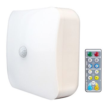 Amertac Dual Activated LED Ceiling Light with Remote