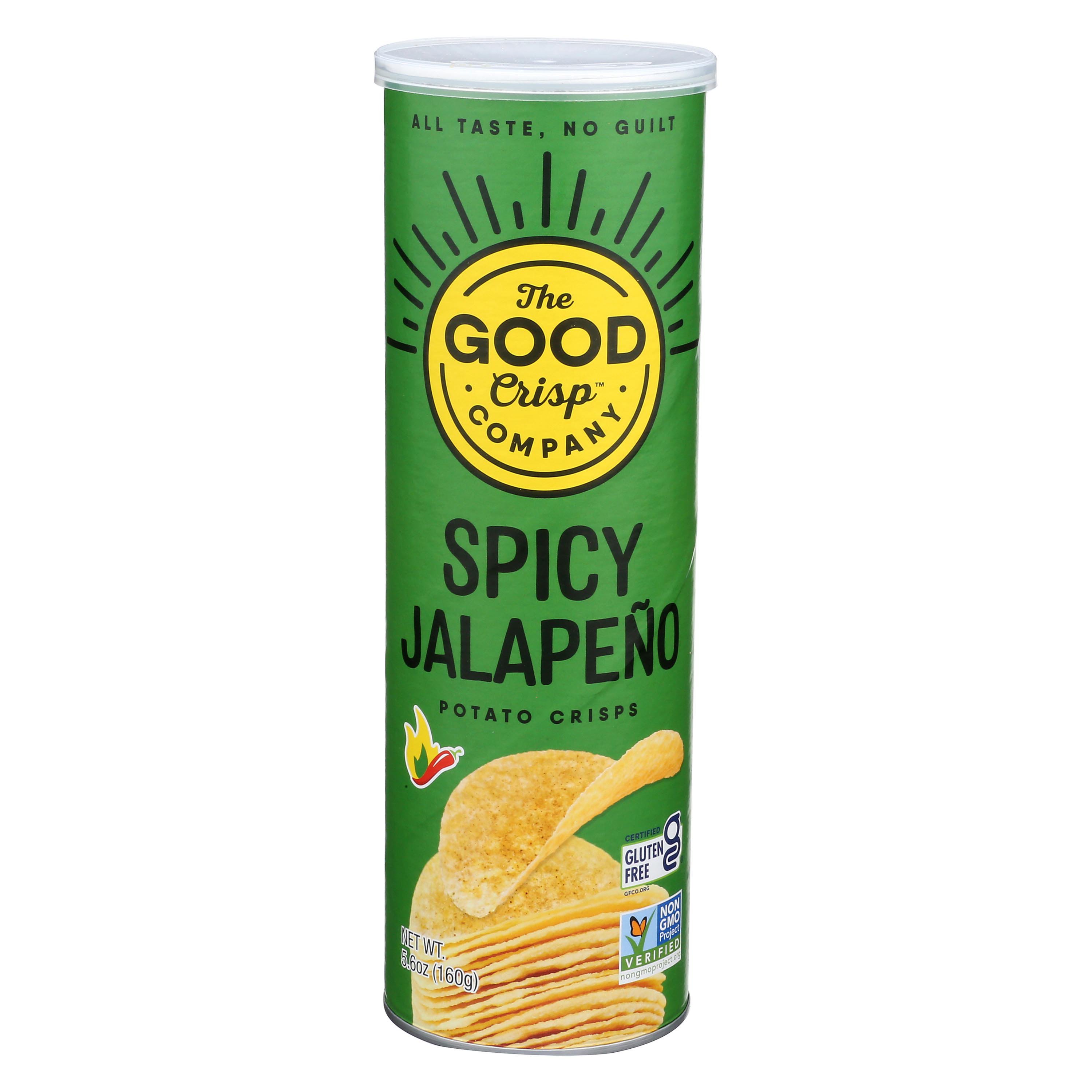 The Good Crisp Company Potato Crisps Spicy Jalapeno Shop Chips at HEB