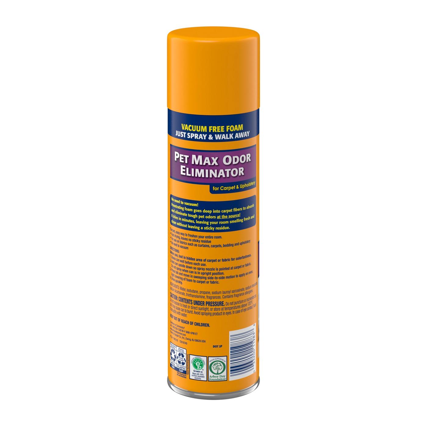 Arm & Hammer Max Odor Eliminator Vacuum Free Foam - Sunburst Fresh; image 2 of 2