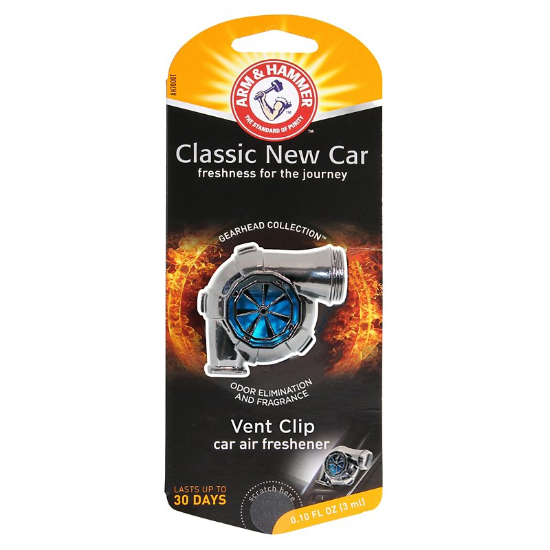 Couscous Negende hebzuchtig Arm & Hammer Gearhead Collection Classic New Car Vent Clip Auto Air  Freshener - Shop Patio & Outdoor at H-E-B
