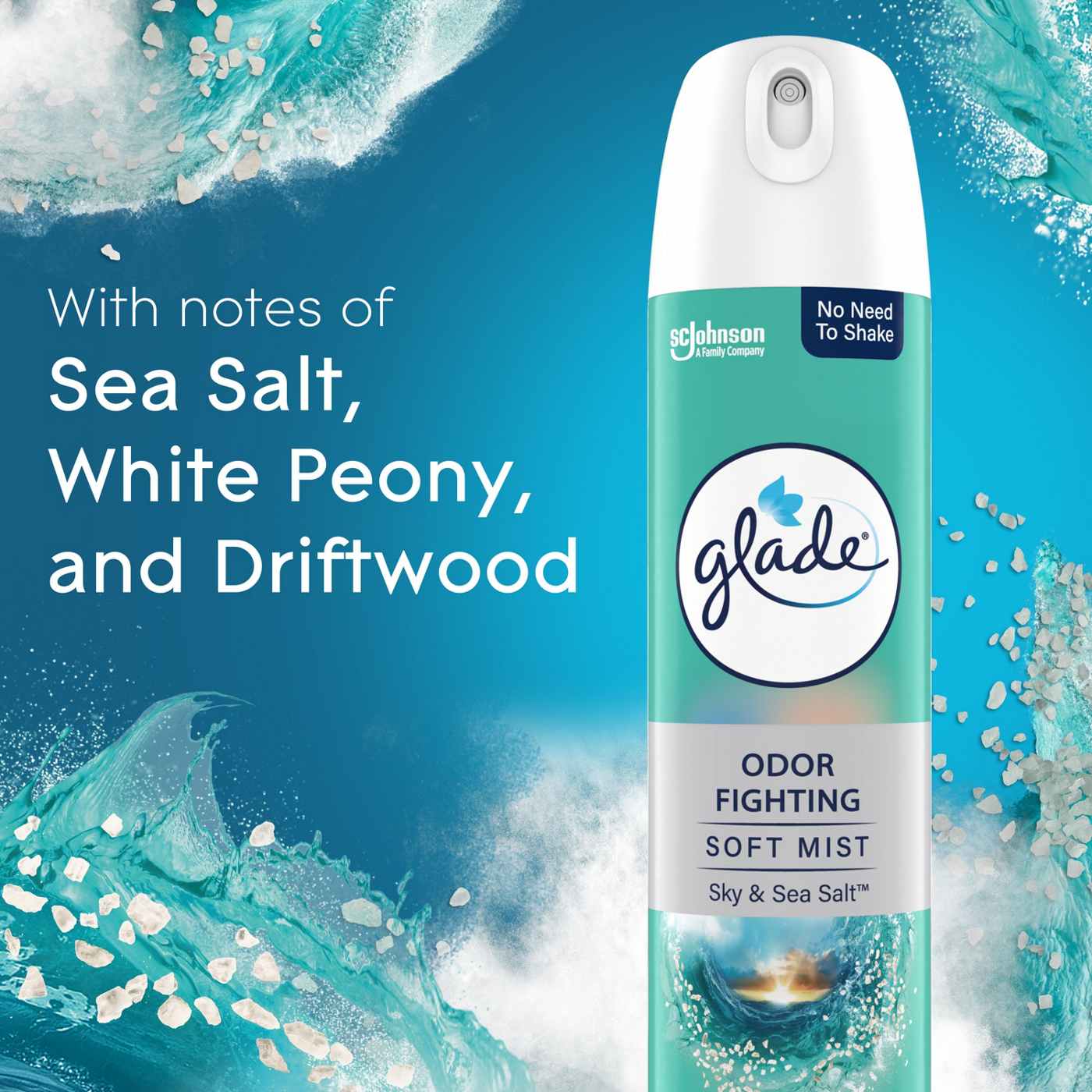 Glade Air Freshener Room Spray - Sky & Sea Salt; image 2 of 11