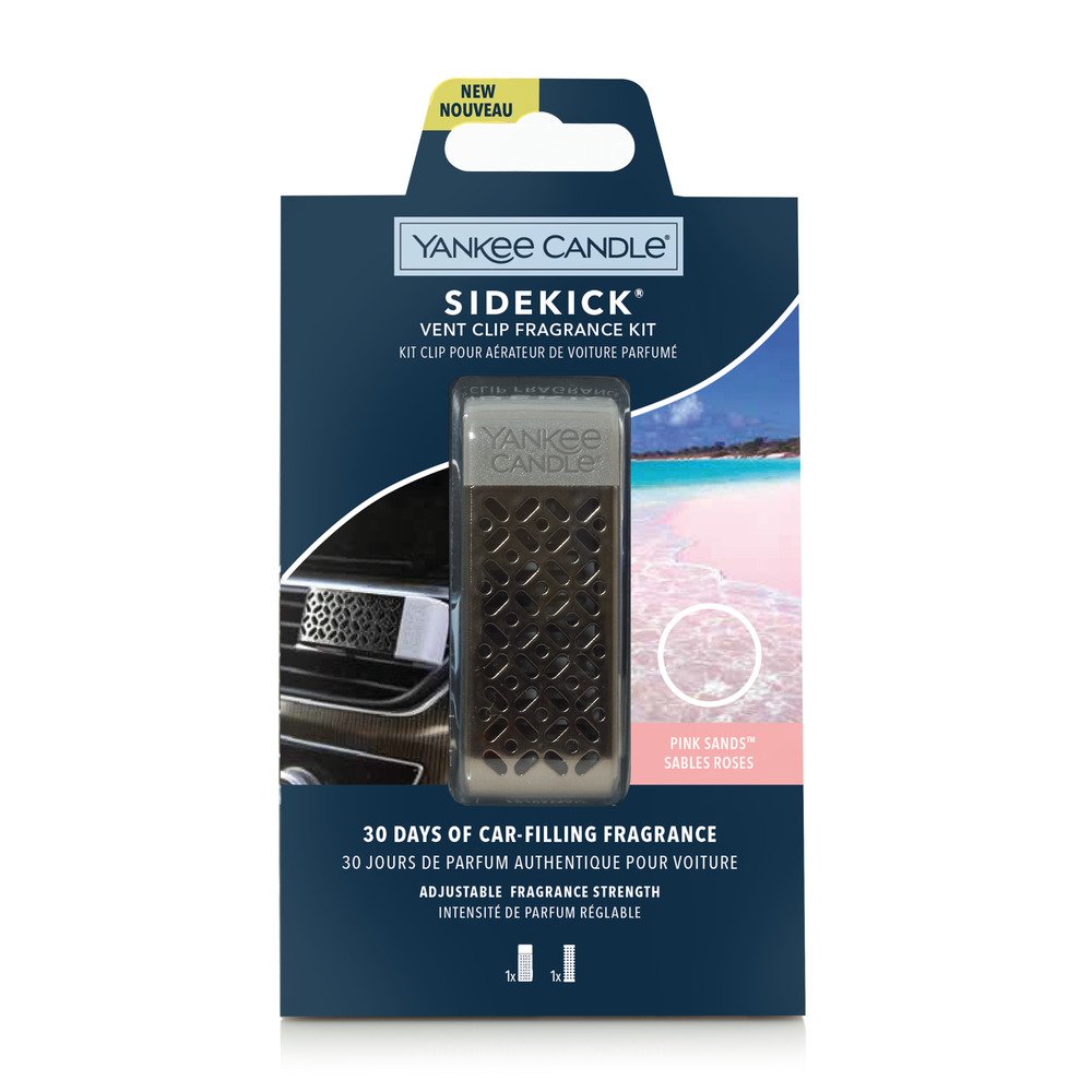 Yankee Candle Sidekick Pink Sands Vent Clip Auto Fragrance Kit Shop