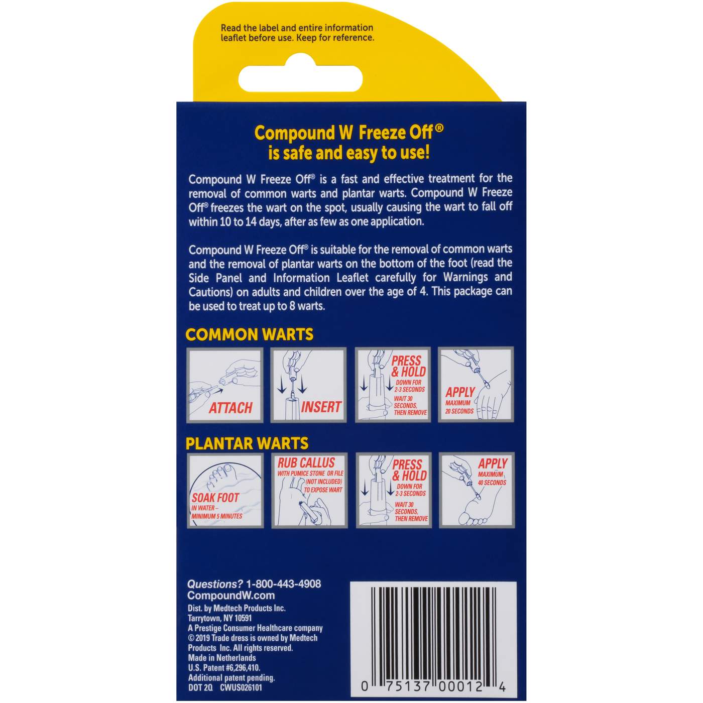 Compound W Freeze Off Wart Removal System; image 2 of 4