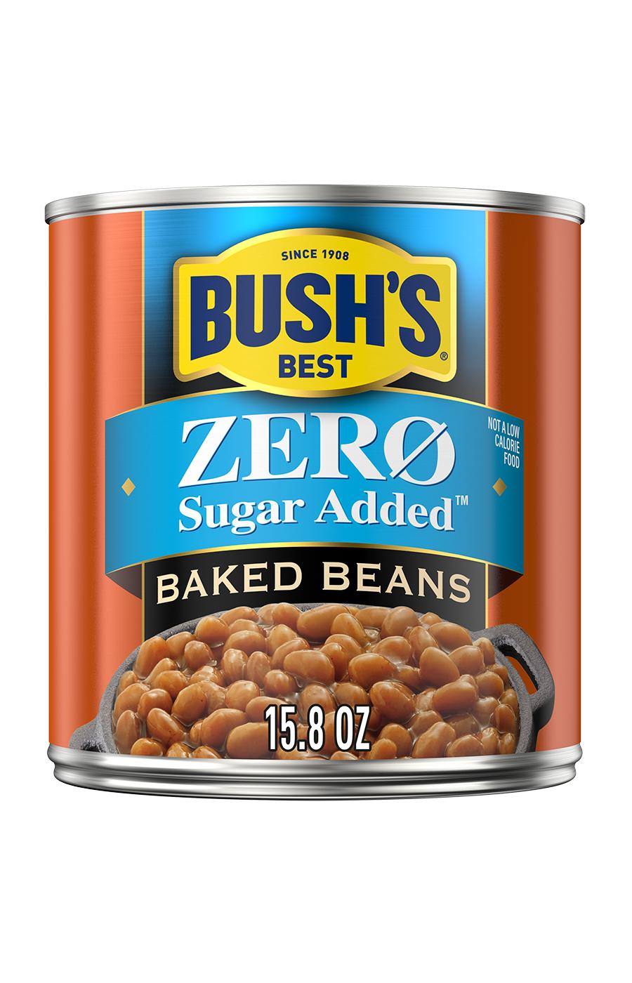 Bush's Best Zero Sugar Added Baked Beans; image 1 of 2