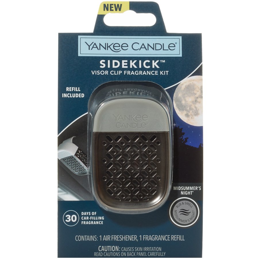 Yankee Candle Sidekick Midsummer's Night Visor Clip Auto Fragrance Kit Shop Car Accessories at