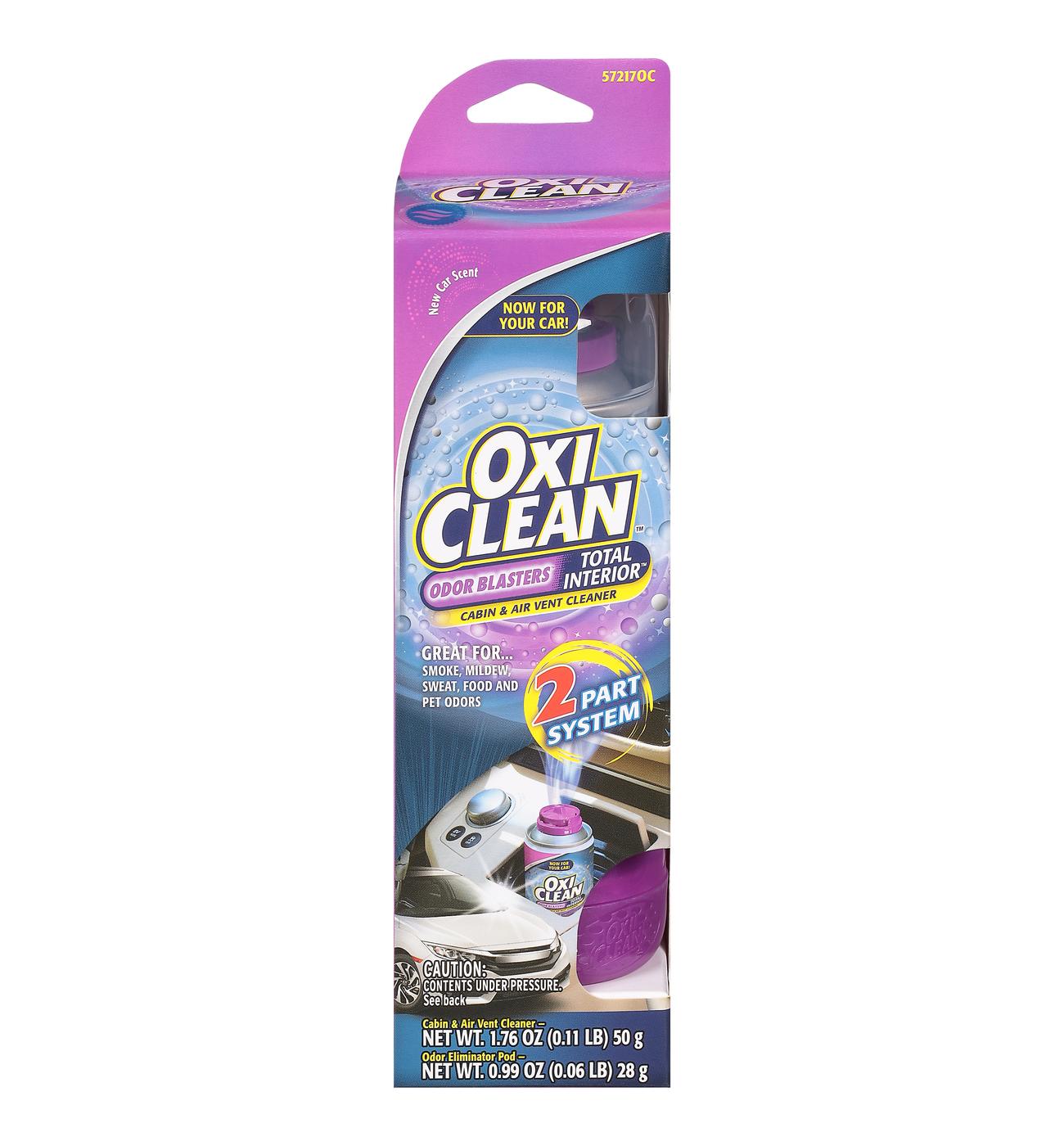 OxiClean Total Interior Cabin & Air Vent Cleaner Shop Automotive