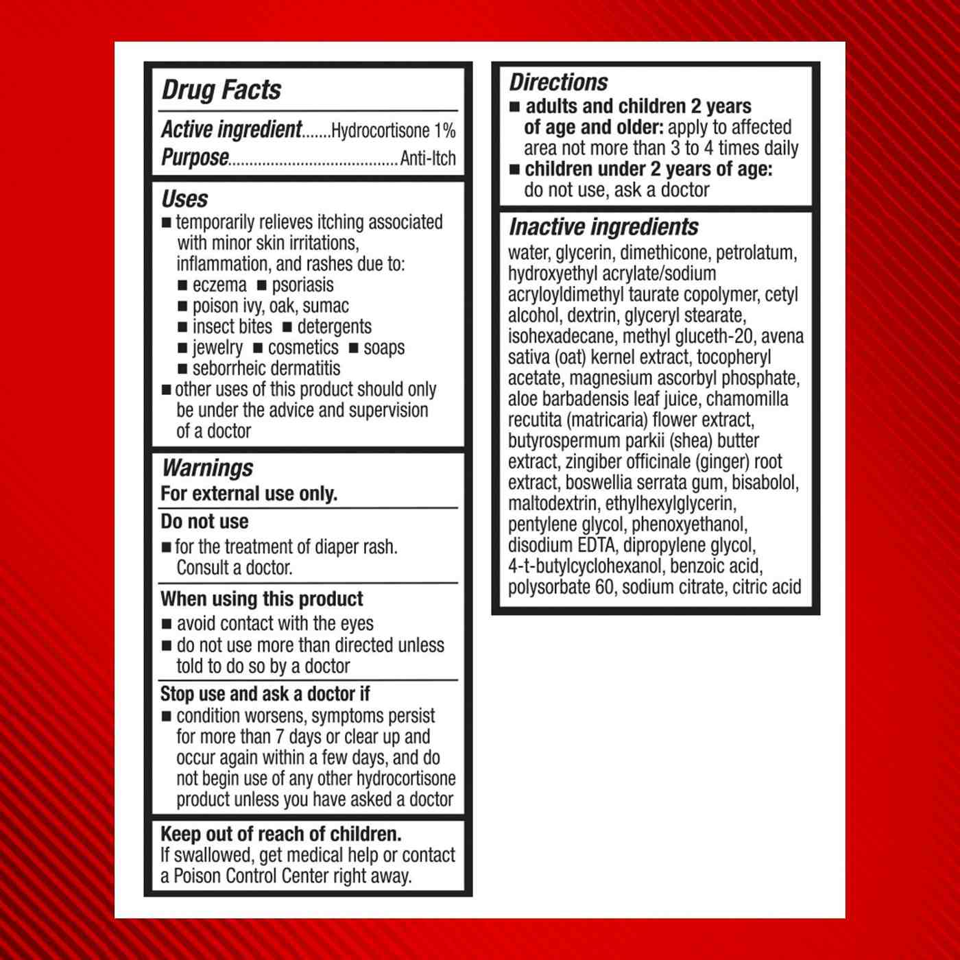 Cortizone 10 Maximum Strength Sensitive Skin Itch Relief Cream; image 2 of 6