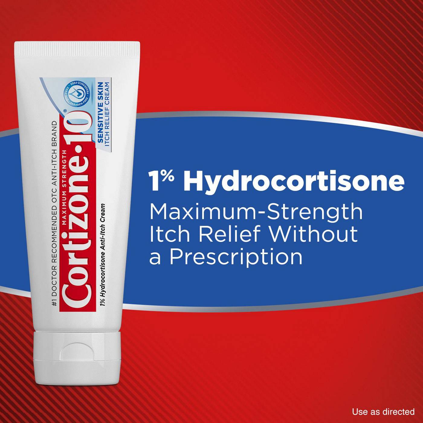 Cortizone 10 Maximum Strength Sensitive Skin Itch Relief Cream; image 4 of 6