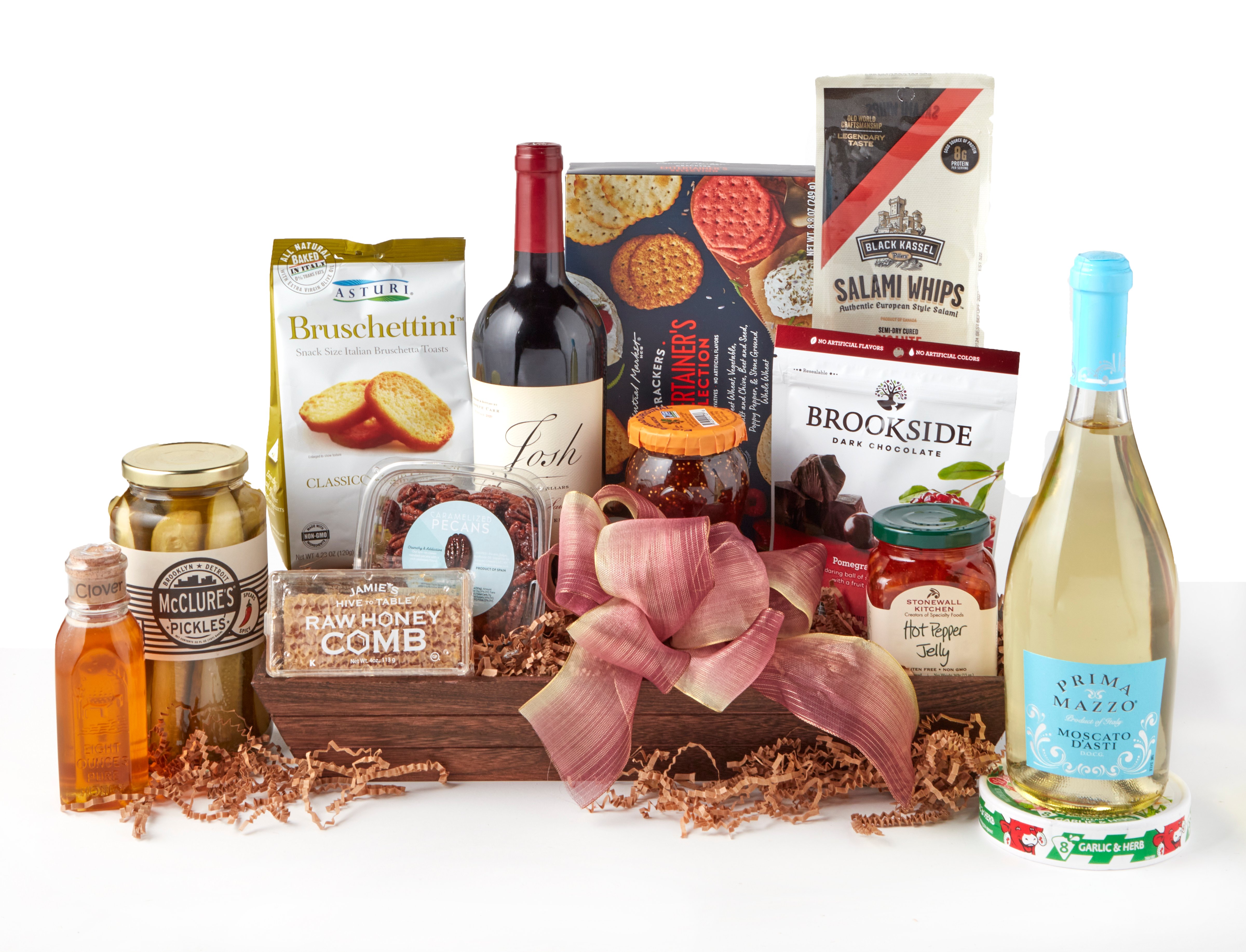 BLOOMS by HEB Wine Gift Basket Premium Shop Gift Baskets at HEB