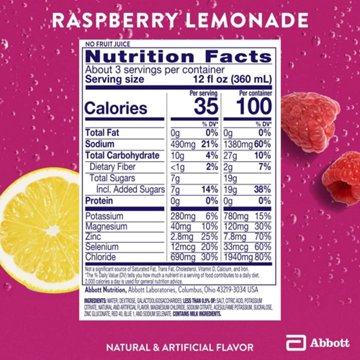 Pedialyte with Immune Support Electrolyte Solution - Raspberry Lemonade, 33.8 oz