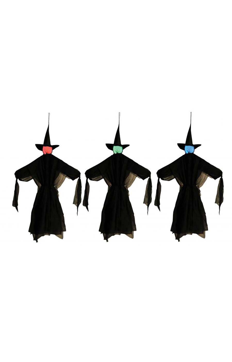 Fun World Hanging Witch Trio Halloween Decor; image 2 of 4