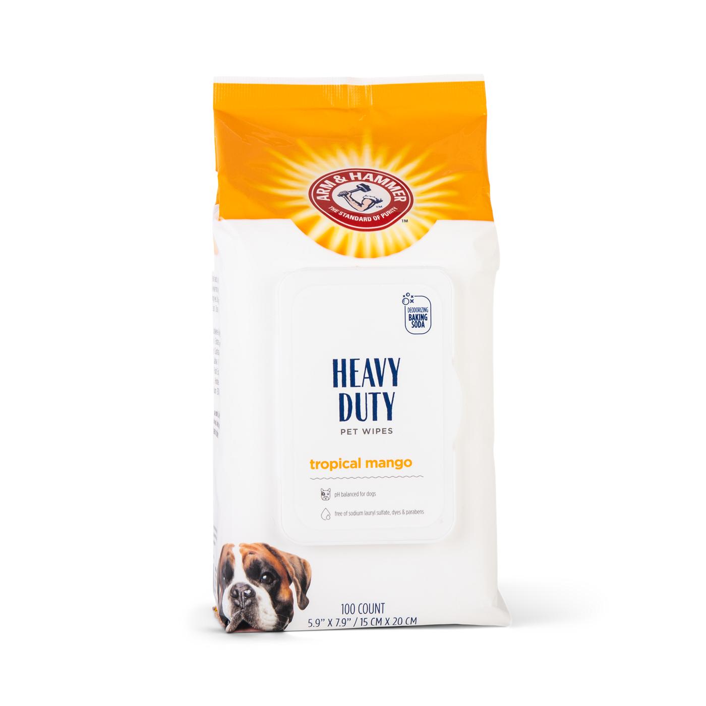 Arm & Hammer Heavy Duty Pet Wipes - Tropical Mango; image 1 of 4