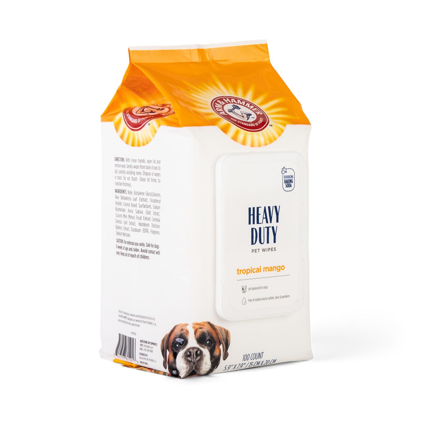 Arm & Hammer Heavy Duty Pet Wipes - Tropical Mango; image 3 of 4