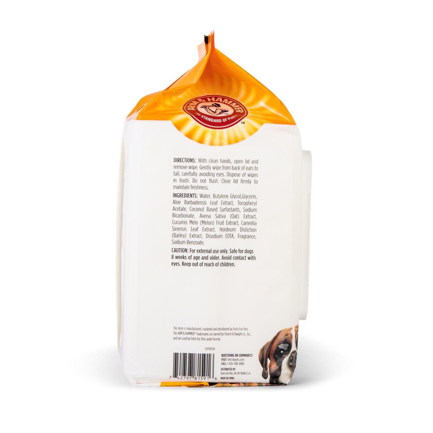 Arm & Hammer Heavy Duty Pet Wipes - Tropical Mango; image 4 of 4