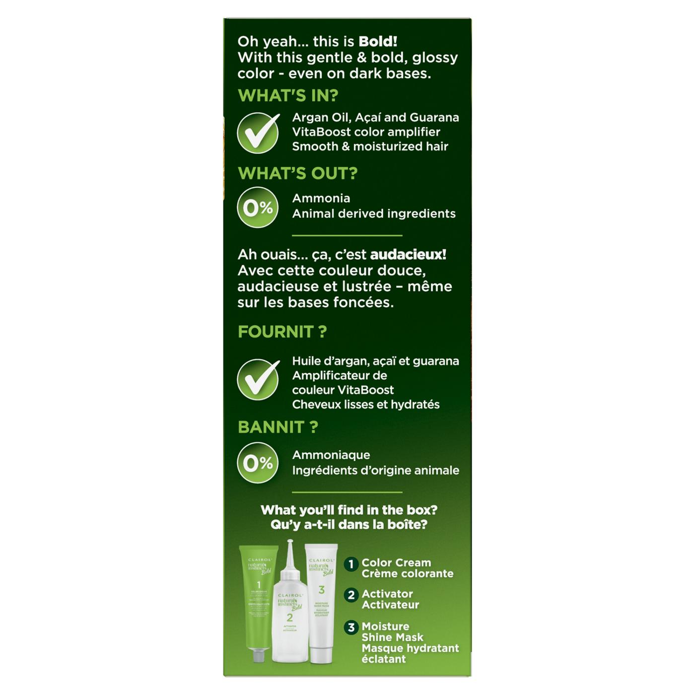 Clairol Natural Instincts Bold Permanent Hair Color - C64 Copper Sunset ; image 5 of 6