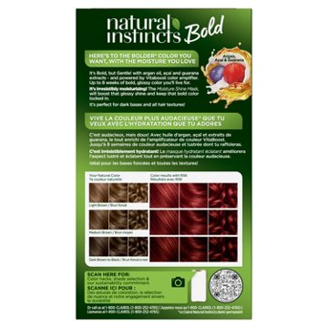 Clairol Natural Instincts Bold Permanent Hair Color - R56 Achiote Auburn 