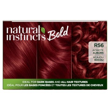 Clairol Natural Instincts Bold Permanent Hair Color - R56 Achiote Auburn 