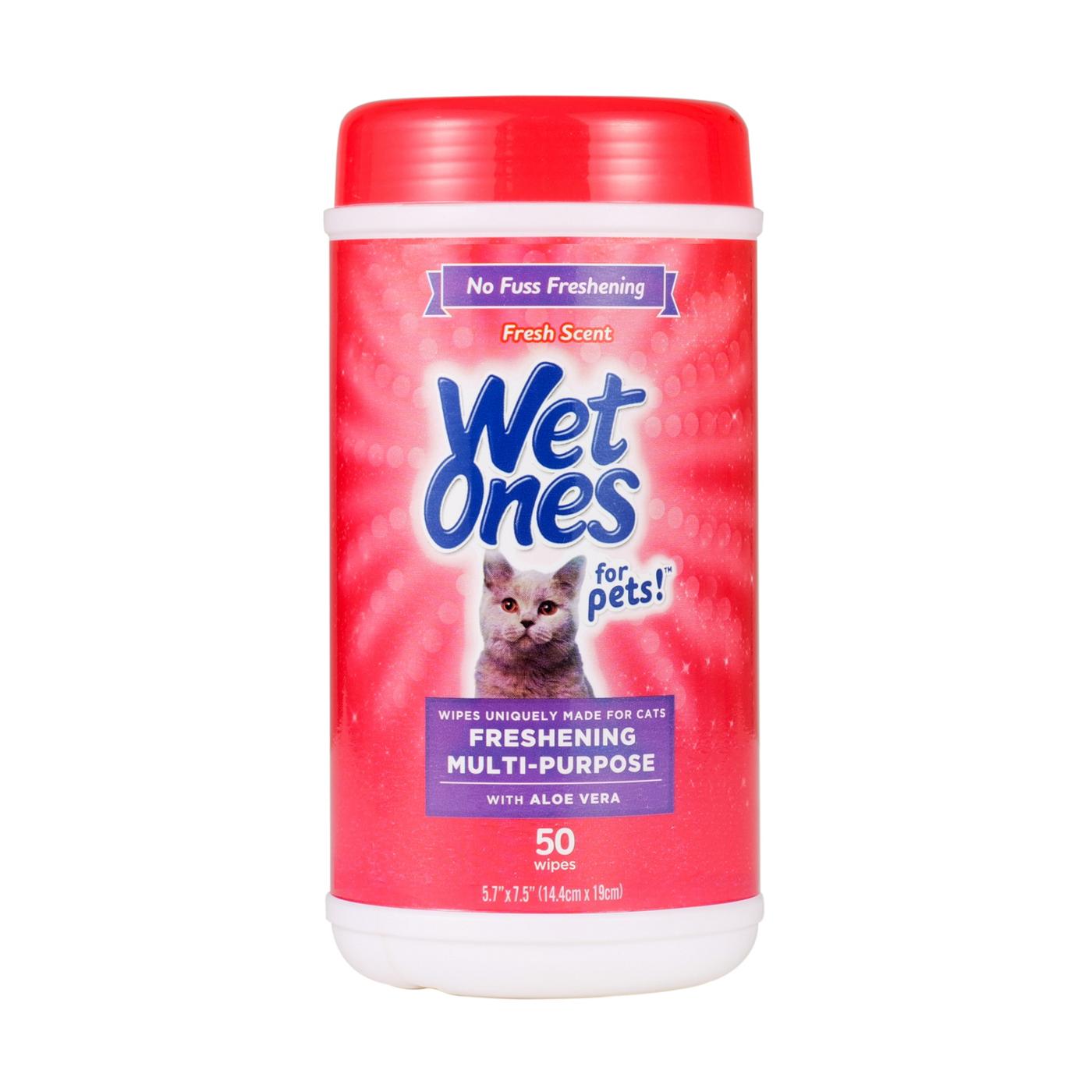 Wet Ones Freshening Multi-Purpose Wipes for Pets; image 1 of 2