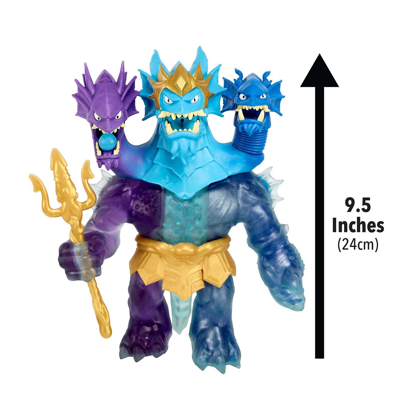 Heroes of Goo Jit Zu - Figura de Deep Goo Sea King Hydra con poder de Goo 3 en 1 de ataque triple. ¡Más acción de batalla con luz y sonido Heroes of Goo Jit Zu - Figura de Deep Goo Sea King Hydra con poder de Goo 3 en 1 de ataque triple. ¡Más acción de batalla con luz y sonido