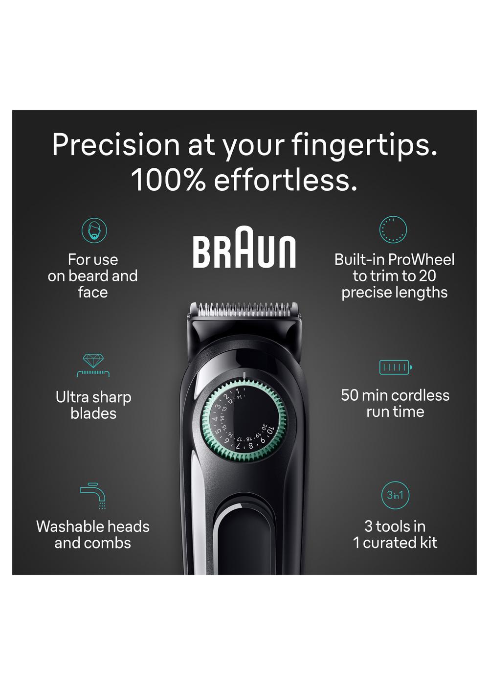 Braun All-In-One Series 3 Trimmer Kit; image 6 of 11