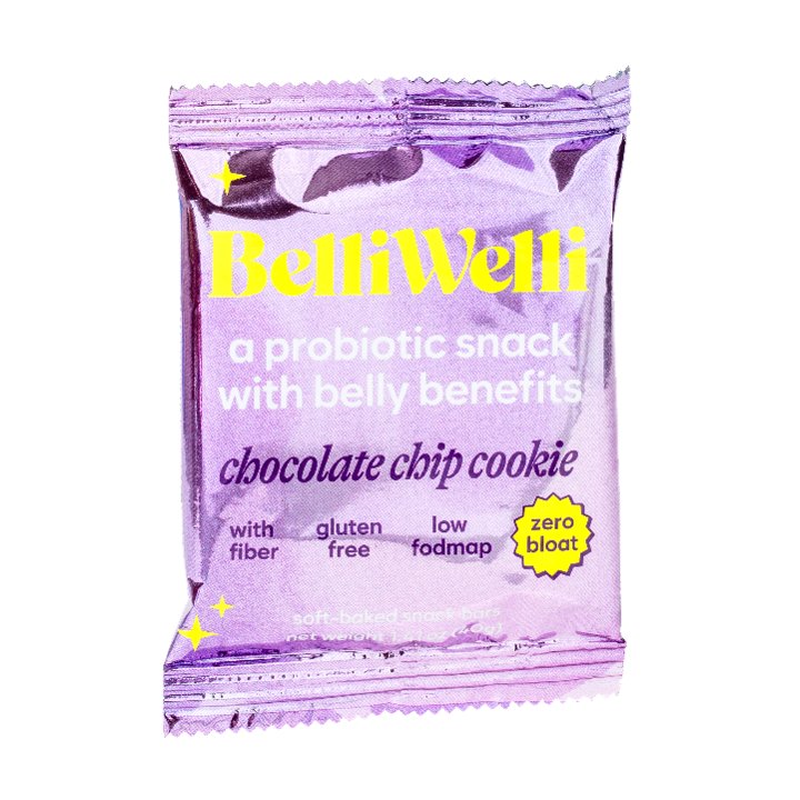 BelliWelli Chocolate Chip Cookie Snack Bar Shop Granola & snack bars