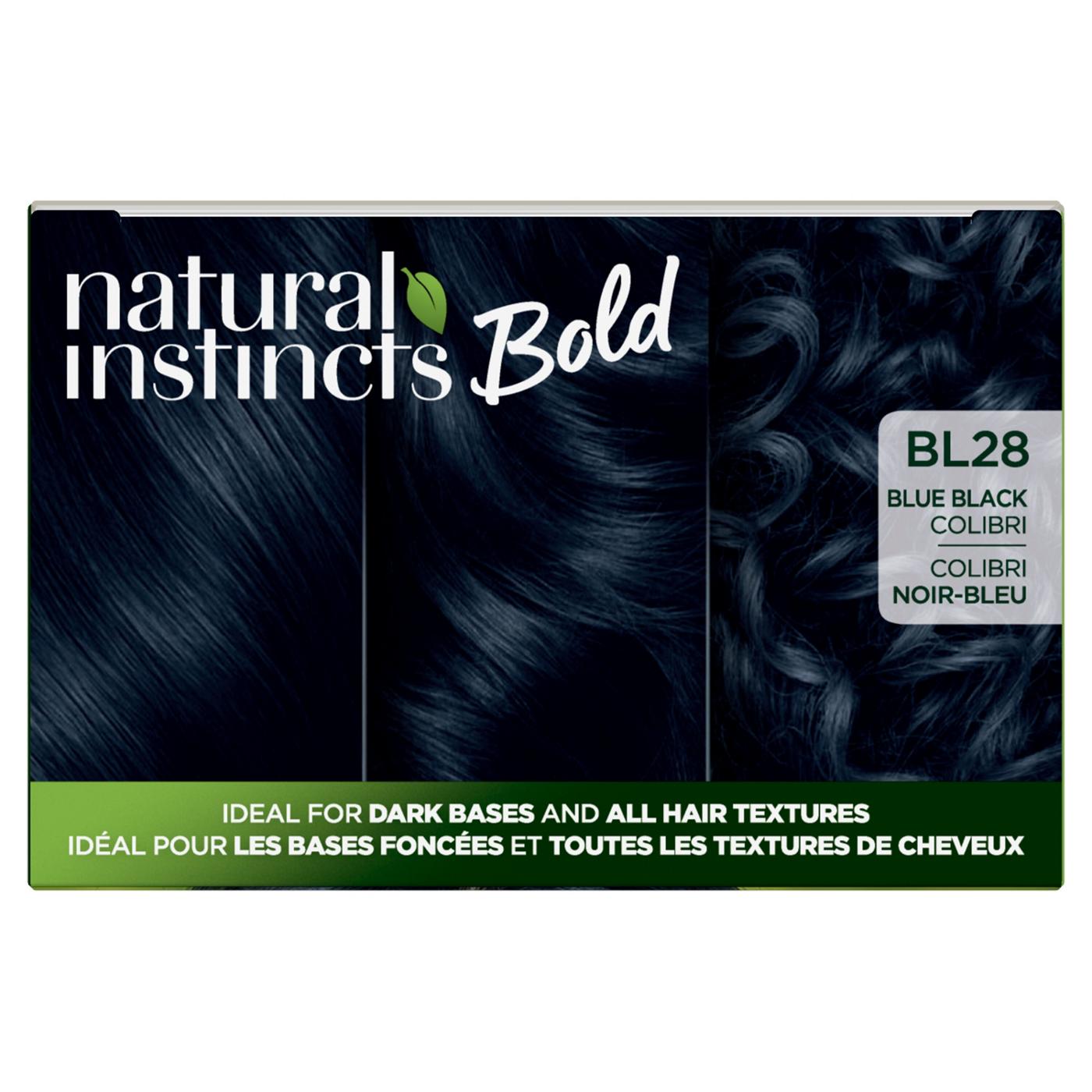 Clairol Natural Instincts Bold Permanent Hair Color - BL28 Blue Black Colibri ; image 2 of 6