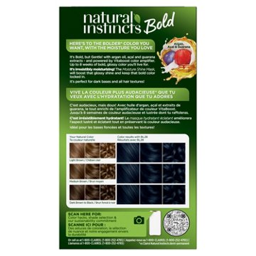 Clairol Natural Instincts Bold Permanent Hair Color - BL28 Blue Black Colibri 