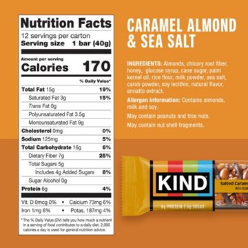Kind Bars - Caramel Almond & Sea Salt