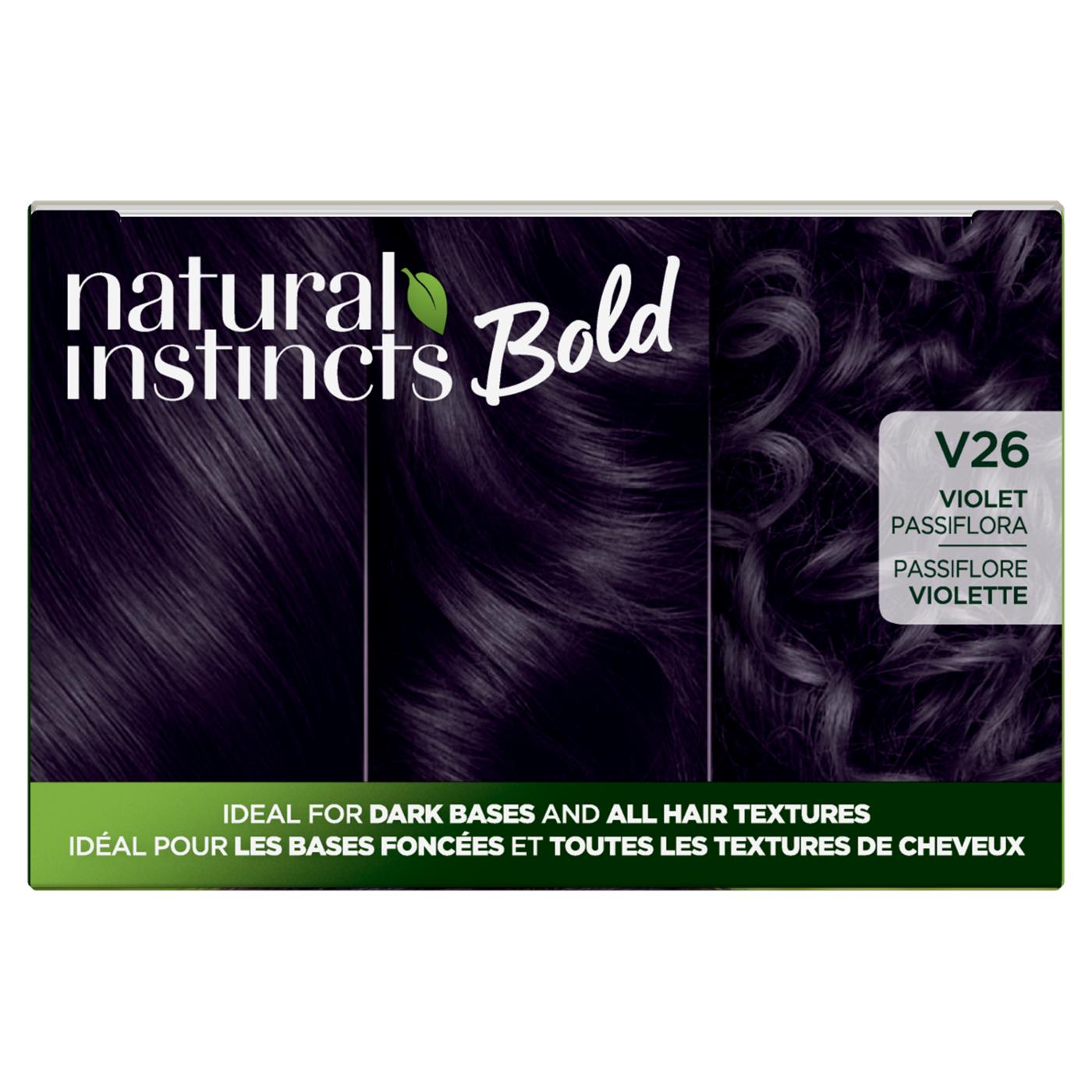 Clairol Natural Instincts Bold Permanent Hair Color -  V26 Violet Passiflora ; image 2 of 6