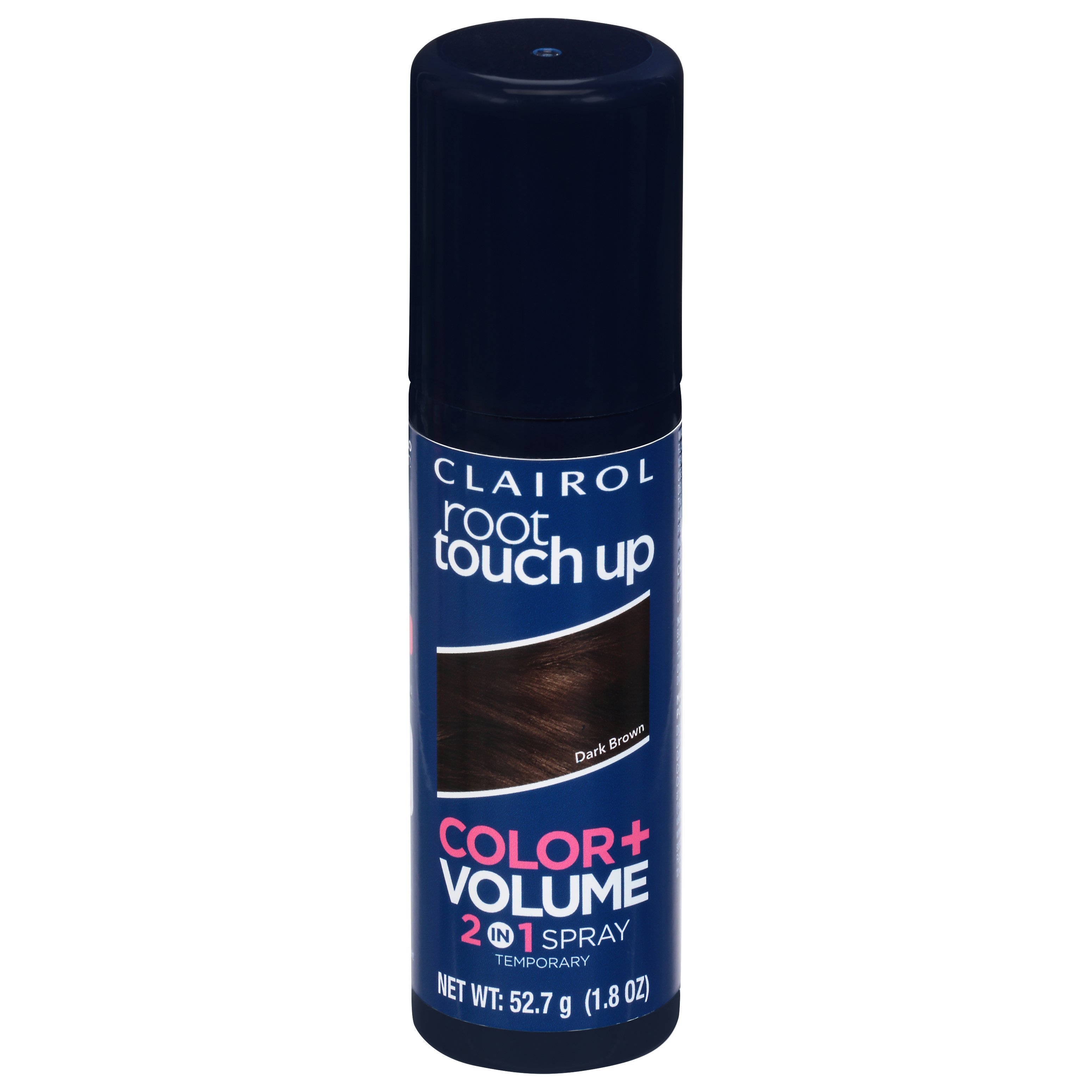 Clairol Root Touch Up Color + Volume 2 in 1 Spray Dark Brown - Shop ...