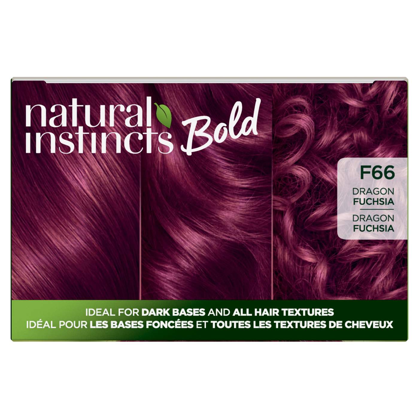 Clairol Natural Instincts Bold Permanent Hair Color - F66 Dragon Fuchsia ; image 4 of 6
