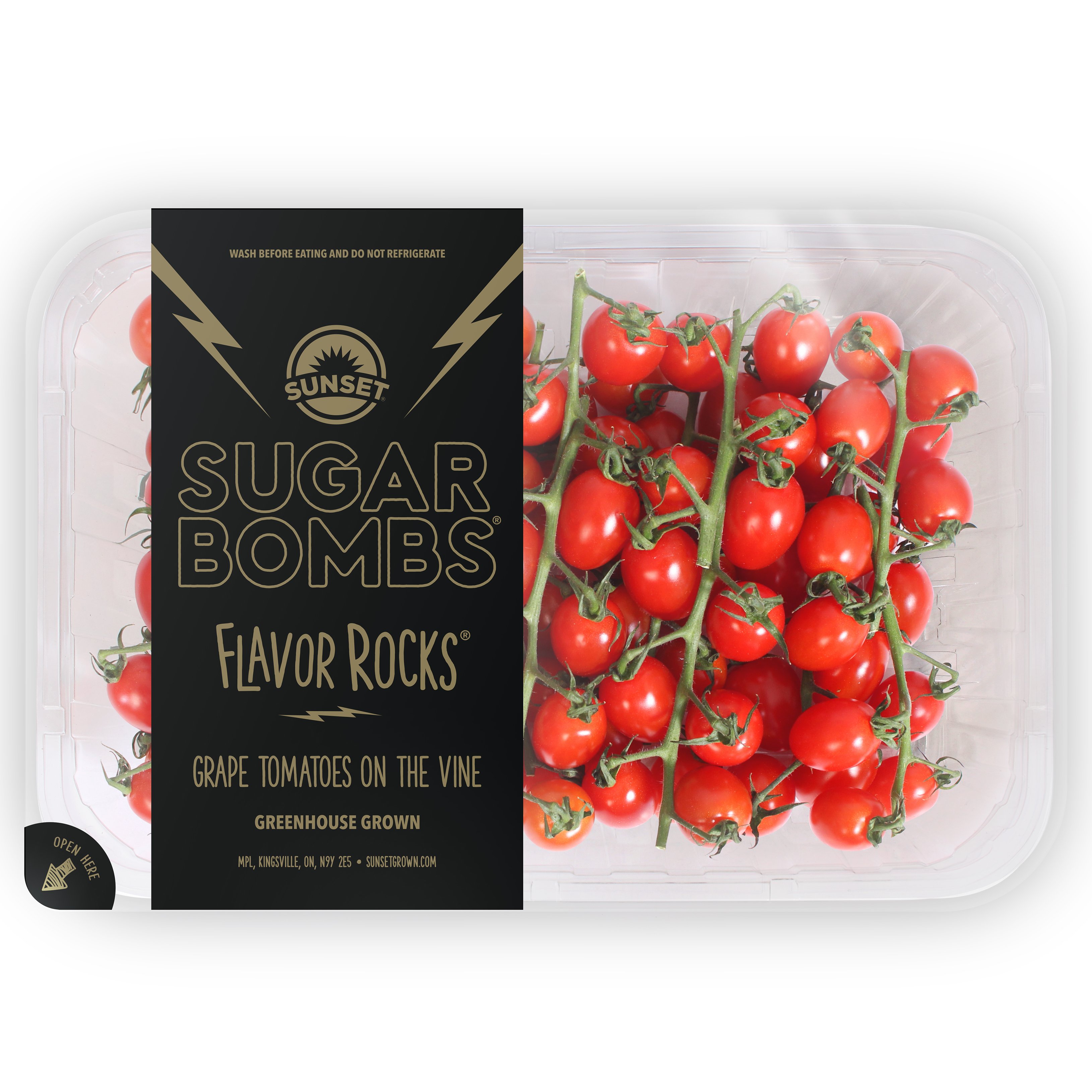 Sunset Sugar Bombs Fresh Grape Tomatoes - Shop Tomatoes at H-E-B