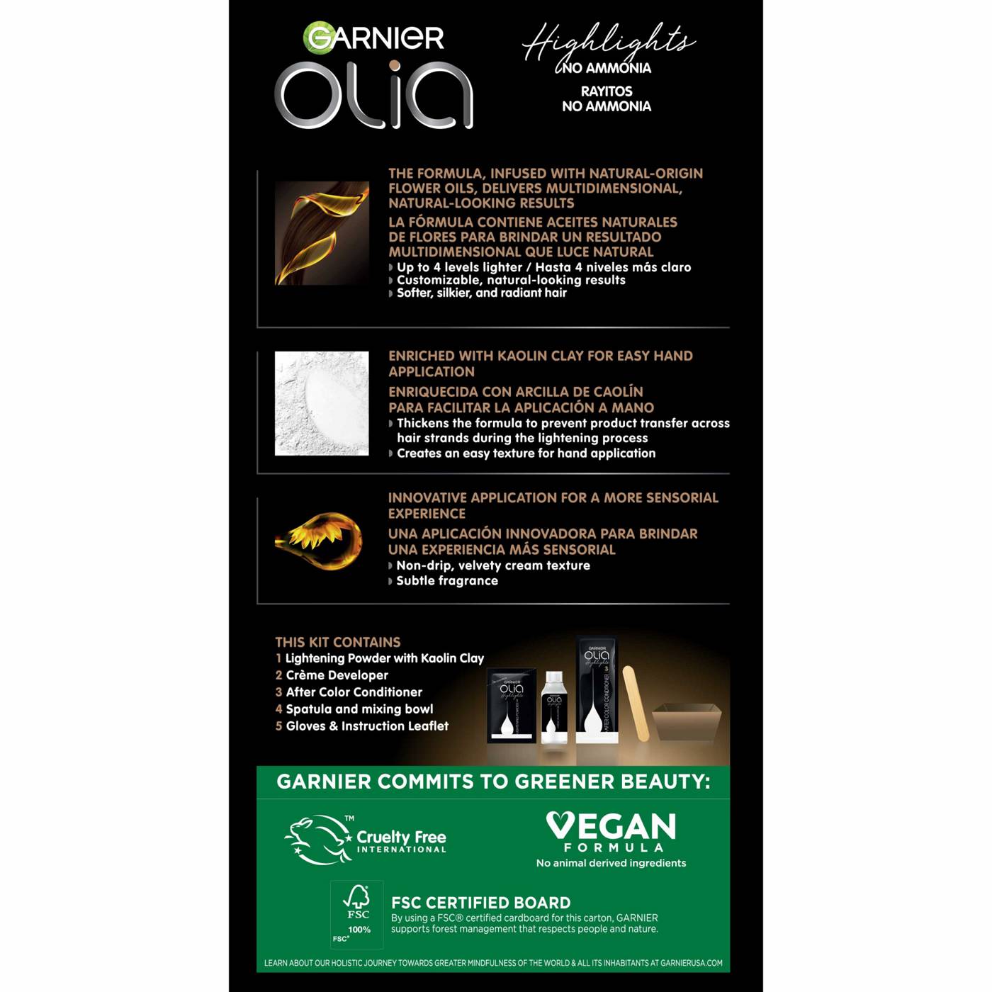 Garnier Olia Highlights H03 For Brunettes Shop Hair Color At H E B