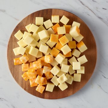 H-E-B Deli Cheese Cubes – Colby Jack, Muenster, Swiss & White Cheddar, Avg. 0.75 lb