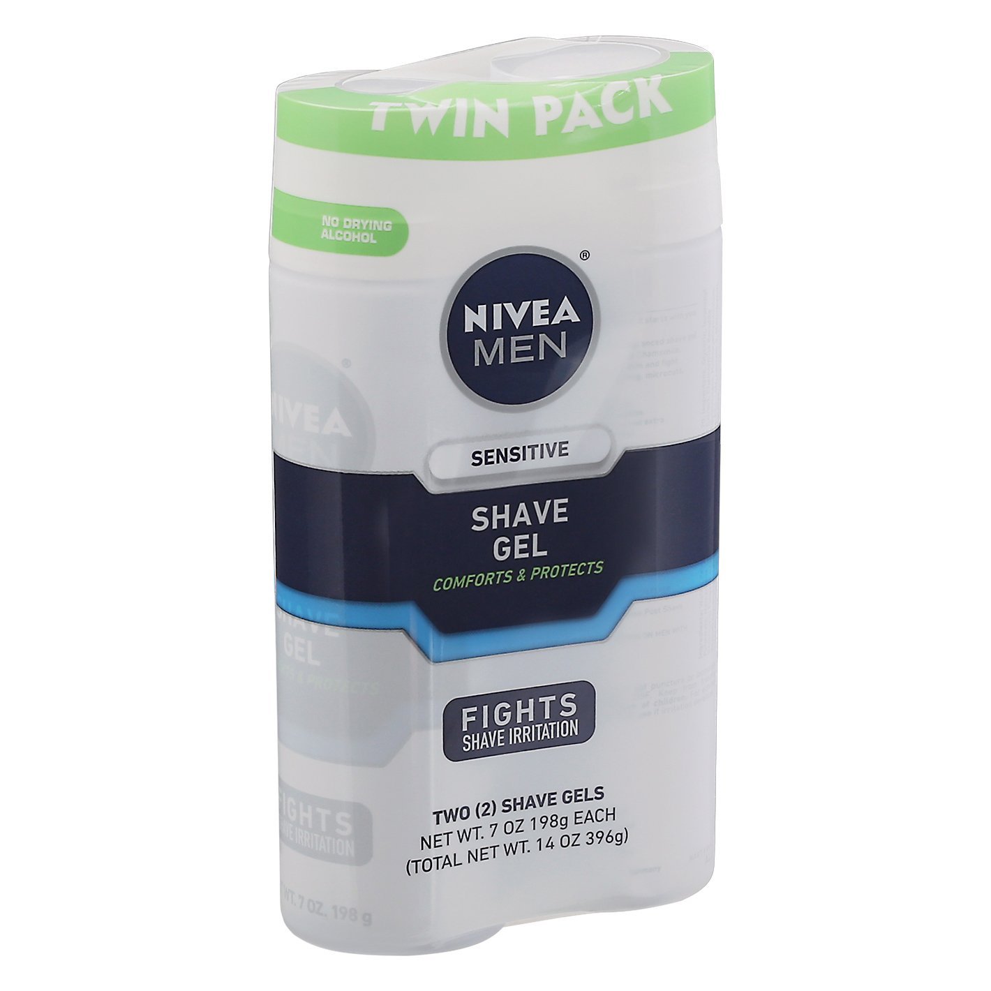 NIVEA Men Sensitive Shave Gel Twin Pack Shop Shaving cream at HEB