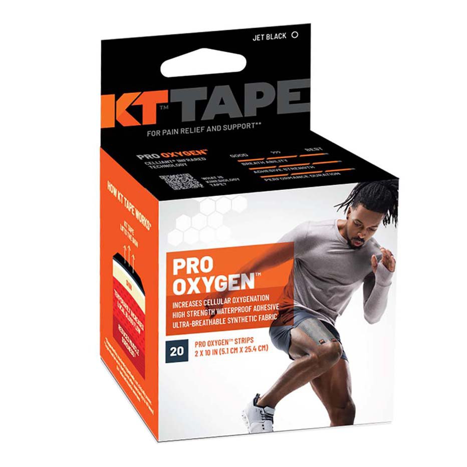 KT Tape Pro Ice Strips - Black - Shop Sleeves & Braces at H-E-B