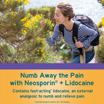 Neosporin Lidocaine Pain Relieving Antibiotic Ointment, 0.5 oz