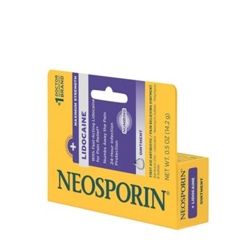 Neosporin Lidocaine Pain Relieving Antibiotic Ointment, 0.5 oz