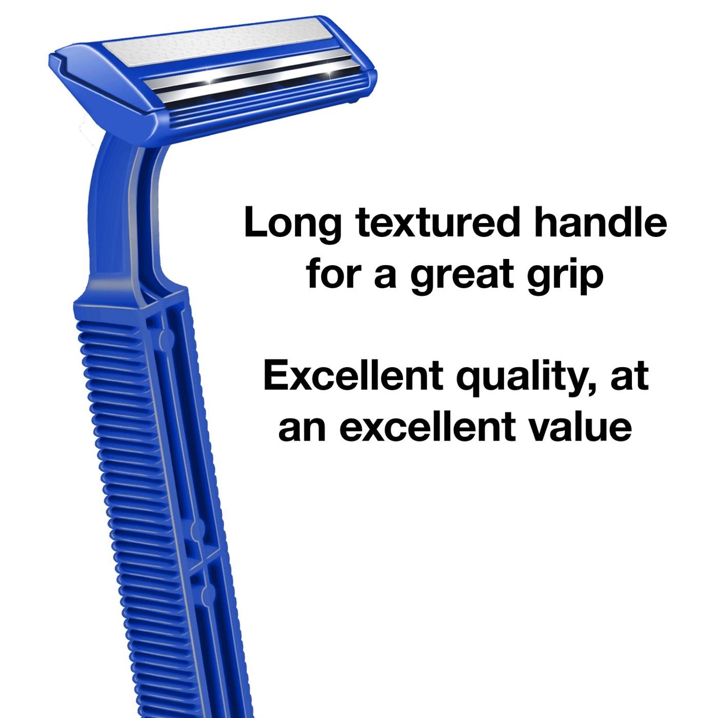 Hill Country Essentials Twin Blade Plus Disposable Razors - Blue; image 3 of 4