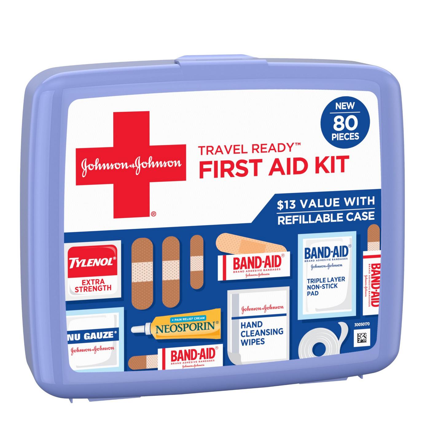 Band-Aid Johnson & Johnson Travel Ready First Aid Kit; image 3 of 3